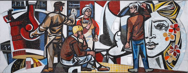 Illustration for article titled The Melancholy, Crumbling Remains Of Great Socialist Murals